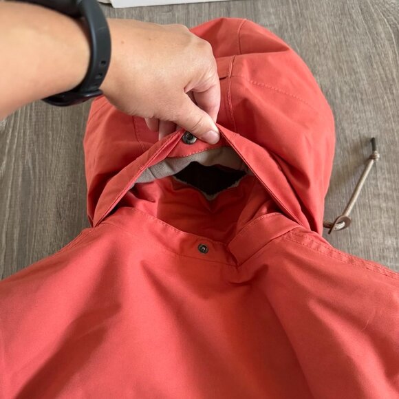 O'Neill Utility Snow Jacket Coral Beige Hooded Ski Snowboard Coat Size Medium - Picture 13 of 16